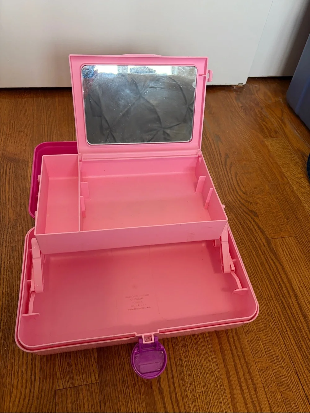 Caboodle Pink & Light Pink Makeup Organizer Case